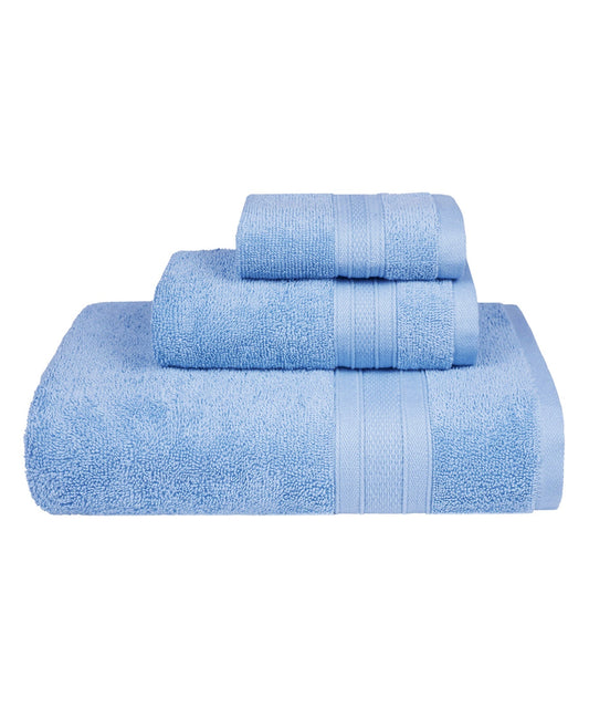 Soft Comfort 3Pc Towel Set, Allure|509 GSM Cotton|Air Rich Technology