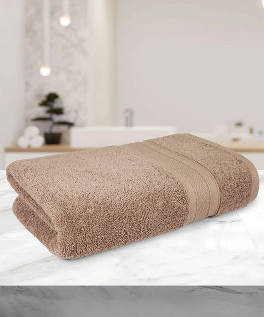 Soft Comfort 1Pc Bath Towel, Acron|509 GSM Cotton|Air Rich Technology