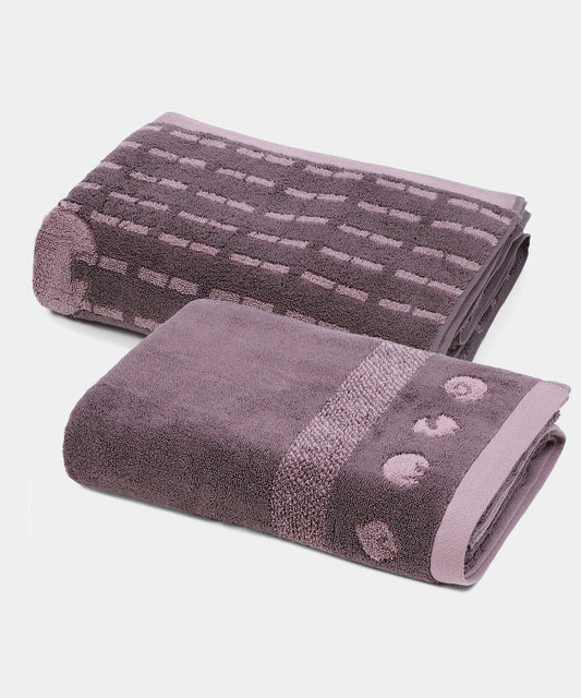 Shivan & Narresh 2Pc Bath Towel Set, Hututi|400 TC Cotton