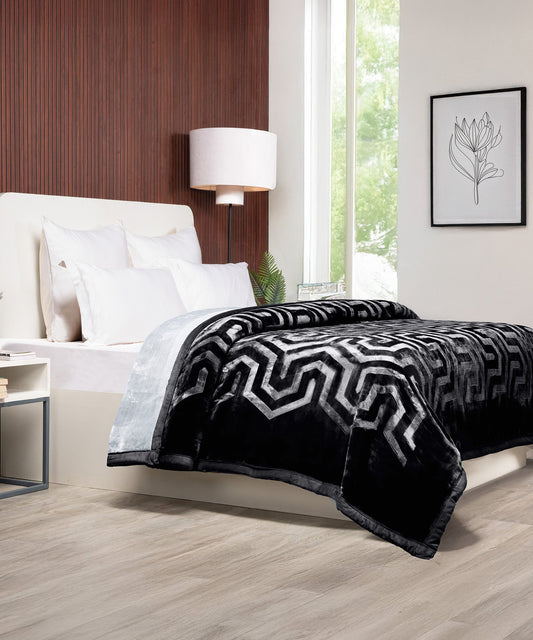 Classic Style Me Solid Double Blanket, Matcha | 4 KG