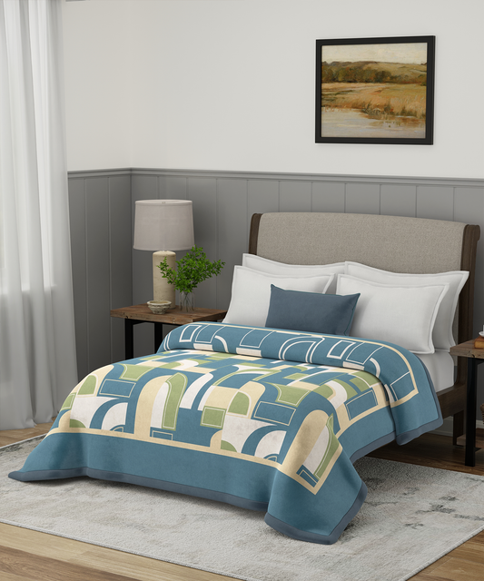 Classic Cloud Cocoon Double Blanket, Felcia| 3.5 KG