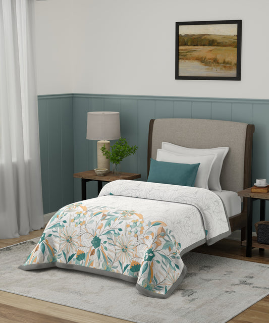 Classic Cozy Cocoon Single Blanket, Blossom|2.5 KG