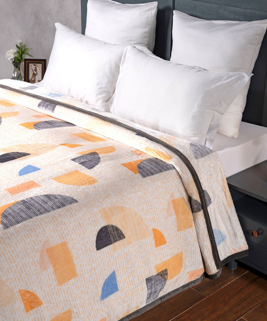 Home Essential Eternal Embrace Single Blanket Retro Rine|290 GSM