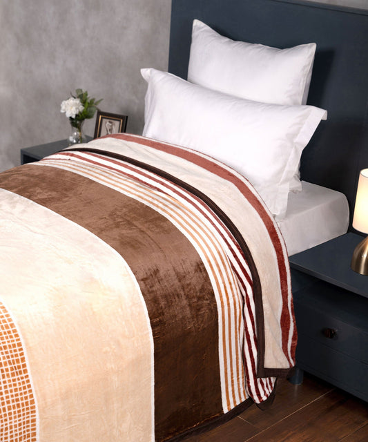 Home Essential Eternal Embrace Single Blanket, Jasper|290 GSM