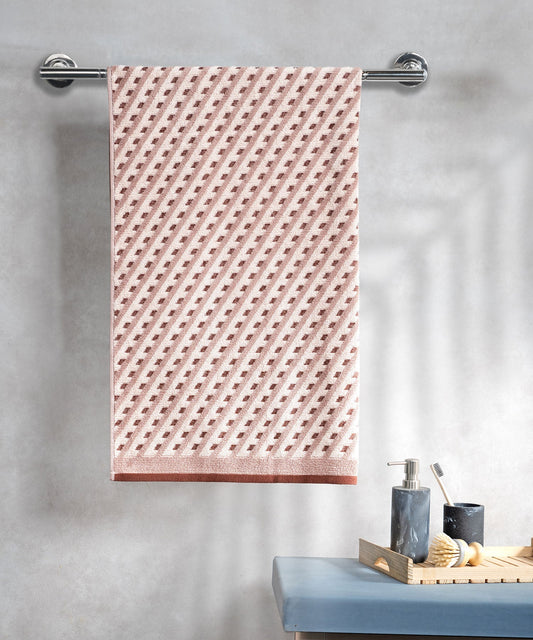 Classic Tranquil Blossoms 1 Pc Bath Towel, Harvey|550 GSM Cotton