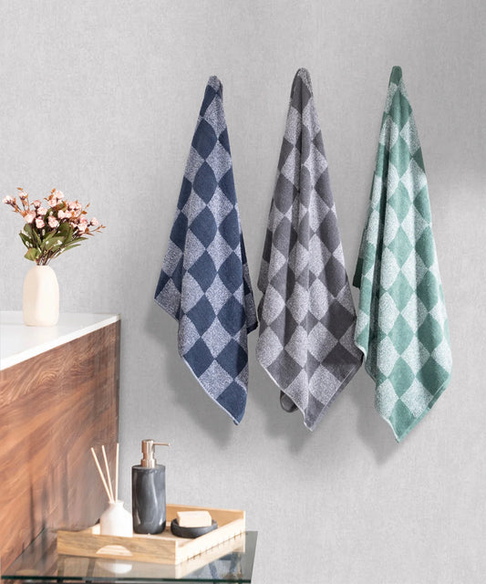 Urban Comfort Fashion Bath Towel, Washed Indigo|450 GSM Cotton