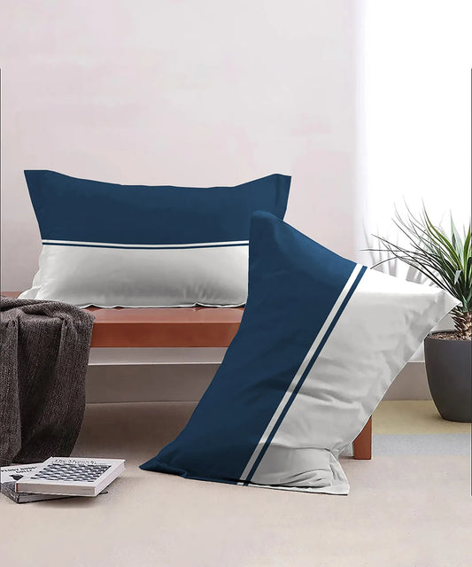 Urban Comfort Pillow Covers Set, Audrey|144 TC Cotton
