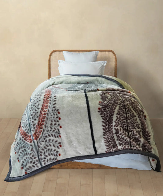 Sanskriti Single Mink Blanket, Pattachitra| 3.2 KG