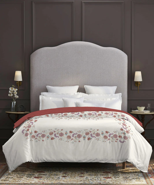 Nectarsoft Elite Double AC Blanket/Comforter, Rumi| 400 TC Cotton Shell 150 GSM Polyester Filling