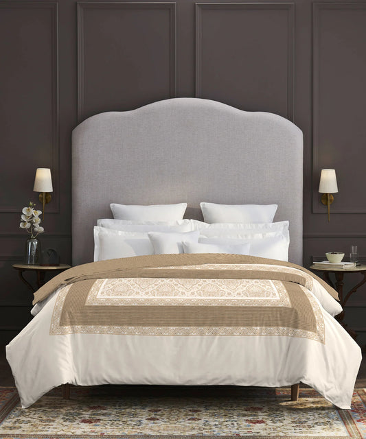 Nectarsoft Elite Double AC Blanket/Comforter, Darla| 400 TC Cotton Shell 150 GSM Polyester Filling