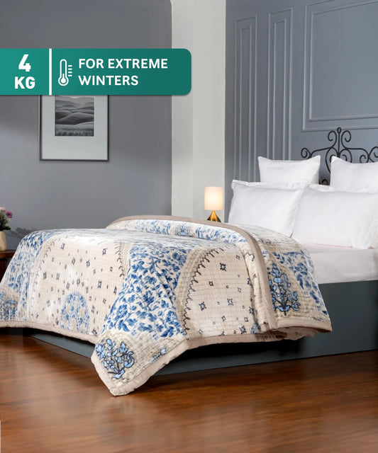 Classic Tranquil Touch Double Blanket, Allure| 4 KG
