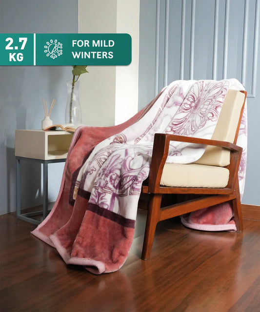 Carnival Double Mink Blanket, Christopher| 2.7 KG