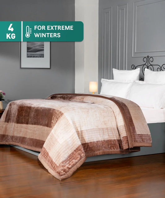 Classic Tranquil Touch Double Blanket, Harvey| 4 KG