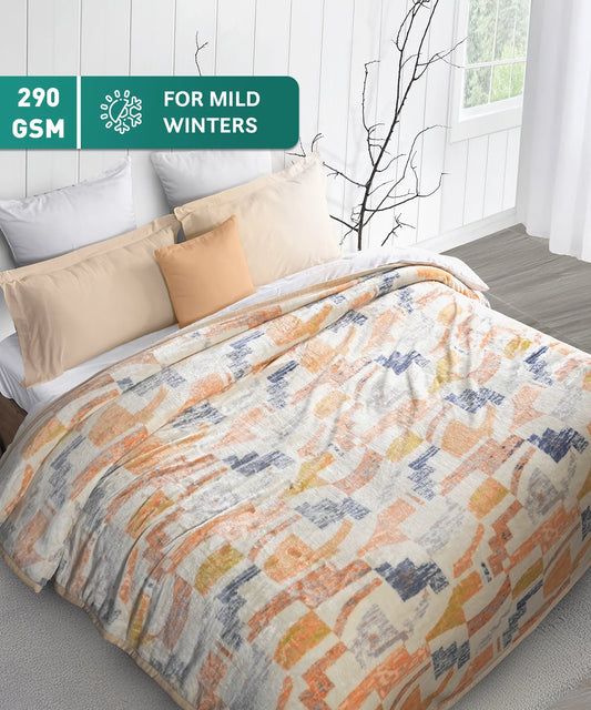 Home Essential Imperial Double Blanket, Logan| 290GSM