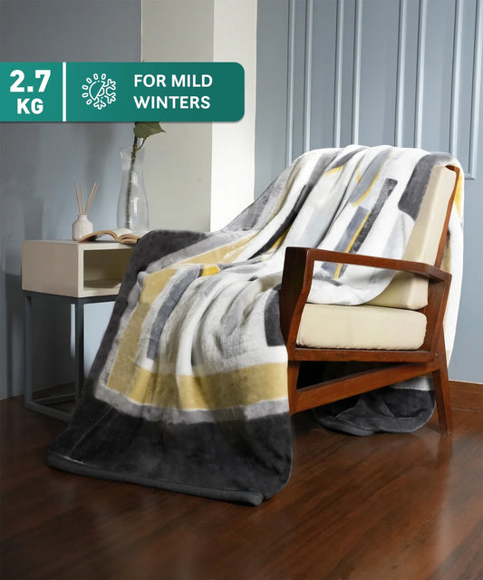 Carnival Double Mink Blanket, Theo| 2.7 KG